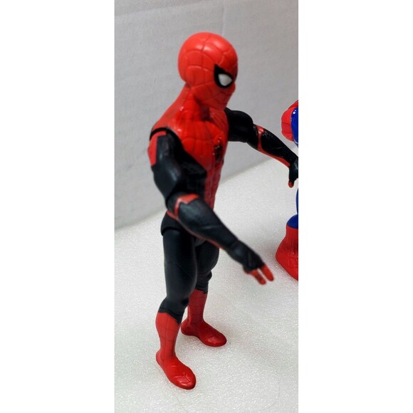 Spiderman Figure Lot: 6" Titan Hero 2019 + 5" Playskool Heroes 2018 Marvel Toy - Picture 5 of 16